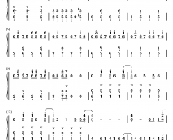 Rough Diamonds钢琴简谱-数字双手-SCREEN mode