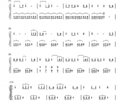 再回首钢琴简谱-数字双手-姜育恒