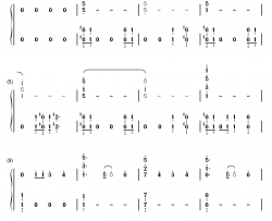 かくしん的☆めたまるふぉ～ぜっ钢琴简谱-数字双手-土间埋（CV：田中爱美）