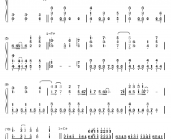 Synchrogazer钢琴简谱-数字双手-水树奈々