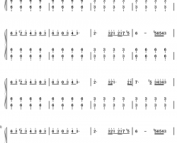 十面相钢琴简谱-数字双手-GUMI