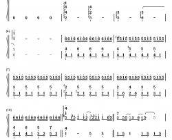 恋をしたのは钢琴简谱-数字双手-aiko