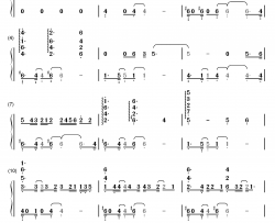 Ordinary People钢琴简谱-数字双手-John Legend