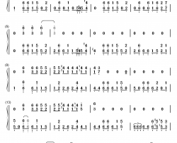 Break Out钢琴简谱-数字双手-V6