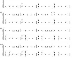 Lions!钢琴简谱-数字双手-Lights