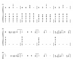 The Spectre钢琴简谱-数字双手-Alan Walker