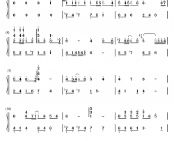 你的泪水浸冷了夏天钢琴简谱-数字双手-韩承羽