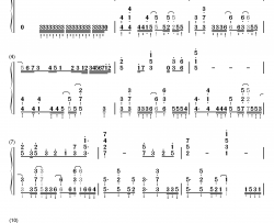 叫べ钢琴简谱-数字双手-沼仓爱美