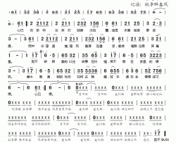 剪不断简谱(歌词)-李佳璐演唱-桃李醉春风记谱