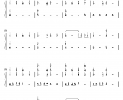 Pain钢琴简谱-数字双手-Aimee B 及川リン