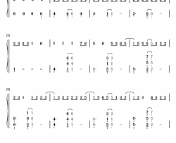 LEO钢琴简谱-数字双手-tacica