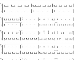 Carry On钢琴简谱-数字双手-Ali