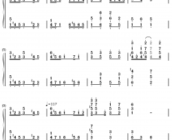 Lovers Lane Glide钢琴简谱-数字双手-Calvin Woolsey