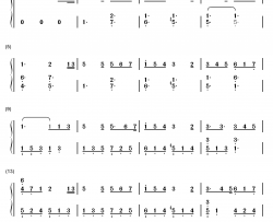 A Distant Shade of Green钢琴简谱-数字双手-Kevin Kern