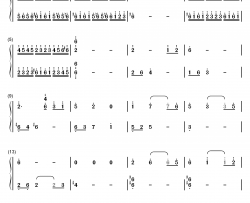 Past Love钢琴简谱-数字双手-Various Artists