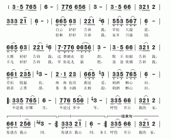 草原情最真简谱(歌词)-张铭演唱-秋叶起舞记谱