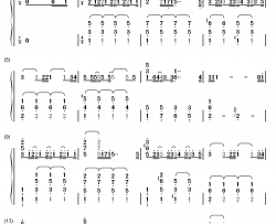 Departures ~あなたにおくるアイの歌~钢琴简谱-数字双手-EGOIST