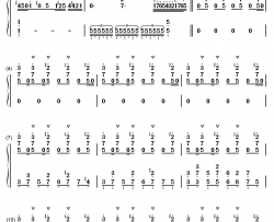 Wild Side钢琴简谱-数字双手-ALI