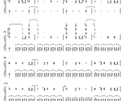 God only knows第三幕 钢琴简谱-数字双手-ELISA