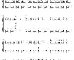 Sky High钢琴简谱-数字双手-石川淳