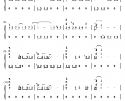 Amethyst钢琴简谱-数字双手-YOSHIKI