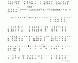 大展宏图简谱-雷佳演唱