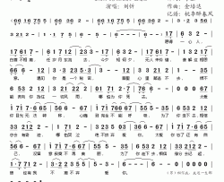 太爱你简谱(歌词)-刘忻演唱-桃李醉春风记谱