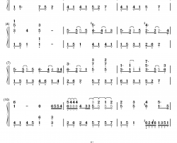 劳斯莱斯钢琴简谱-数字双手-何韵诗