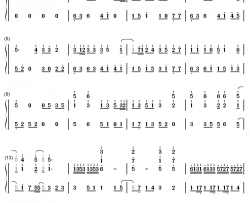 一封孤岛的信钢琴简谱-数字双手-洛天依 著小生