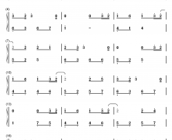 Part of Me(你只是我的另一半)钢琴简谱-数字双手-滨崎步