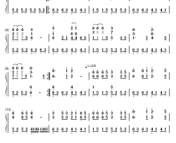 The Hanging Tree钢琴简谱-数字双手-Jennifer Lawrence