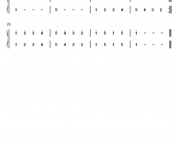 练习曲12钢琴简谱-数字双手-EOP团队