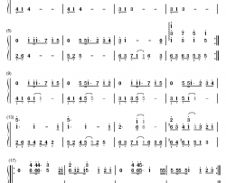 Staple Stable钢琴简谱-数字双手-斋藤千和