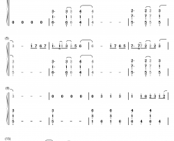 Neon Lights钢琴简谱-数字双手-Demi Lovato