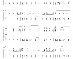 相信有你钢琴简谱-数字双手-刘晶