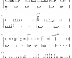 あなたを想いたい钢琴简谱-数字双手-池田春菜