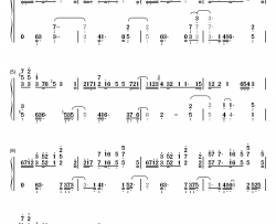 ソリテュード钢琴简谱-数字双手-光宗信吉