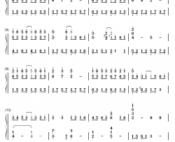 Verdurous Mountains钢琴简谱-数字双手-渡边雅二