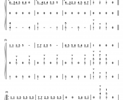 あたりまえ体操钢琴简谱-数字双手-COWCOW