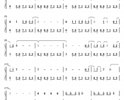 Wake Up钢琴简谱-数字双手-Eliot Vassamillet