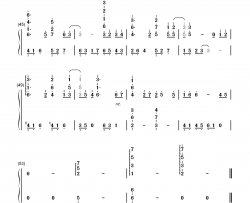 さよなら君の声钢琴简谱-数字双手-美郷あき