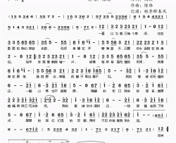 爱到终点简谱(歌词)-陈瑞演唱-桃李醉春风记谱