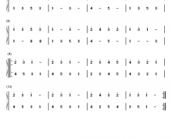 练习曲20钢琴简谱-数字双手-EOP团队