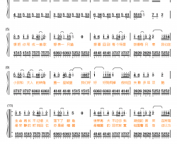好好(想把你写成一首歌)钢琴简谱-数字双手-五月天