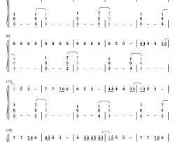 The Greatest钢琴简谱-数字双手-Sia