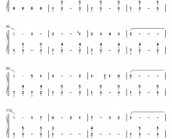 Aloha 'Oe钢琴简谱-数字双手-Liliuokalani