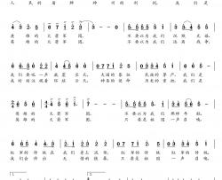 我们是英雄的火箭军团简谱(歌词)-谱友朝乐蒙上传