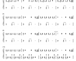 只看我的眼(My Eyes)钢琴简谱-数字双手-10cm