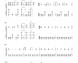 青春は花火のように钢琴简谱-数字双手-Linked Horizon