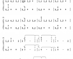 Snowman钢琴简谱-数字双手-Sia